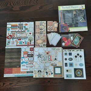 Scrapbooking or papercrafting  supplies - Various
